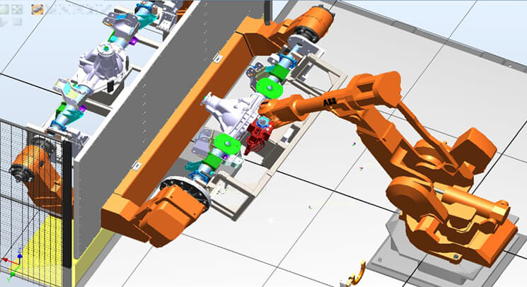 Robot Cell And Fixture CAD